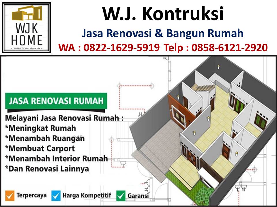 Jasa renovasi rumah  minimalis  mewah di  Bandung  wa 